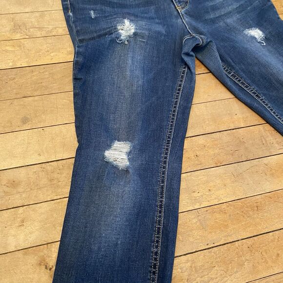 Ruff Hewn Jeans Women’s Size 8P Madison Modern Skinny Distressed - Picture 6 of 11